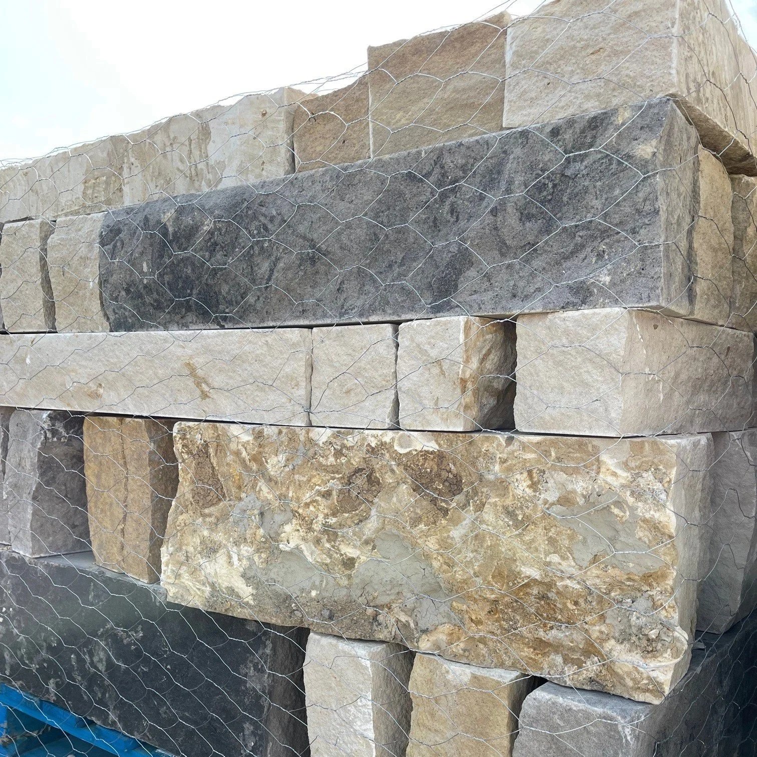 Oklahoma Silvermist Chopped Stone in Fort Worth, TX | Big Tex Stone